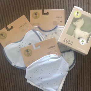 New set LÄSSIG’s baby bibs, bandanas &teething toy